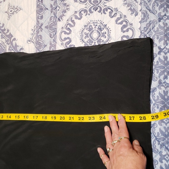 100% silk short-sleeved blouse - Picture 6 of 8